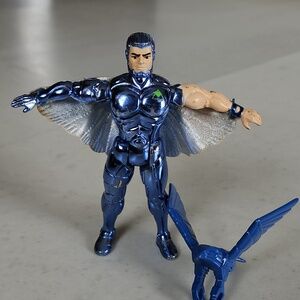 Kenner 1986 SilverHawks SteelWill & Stronghold action figures